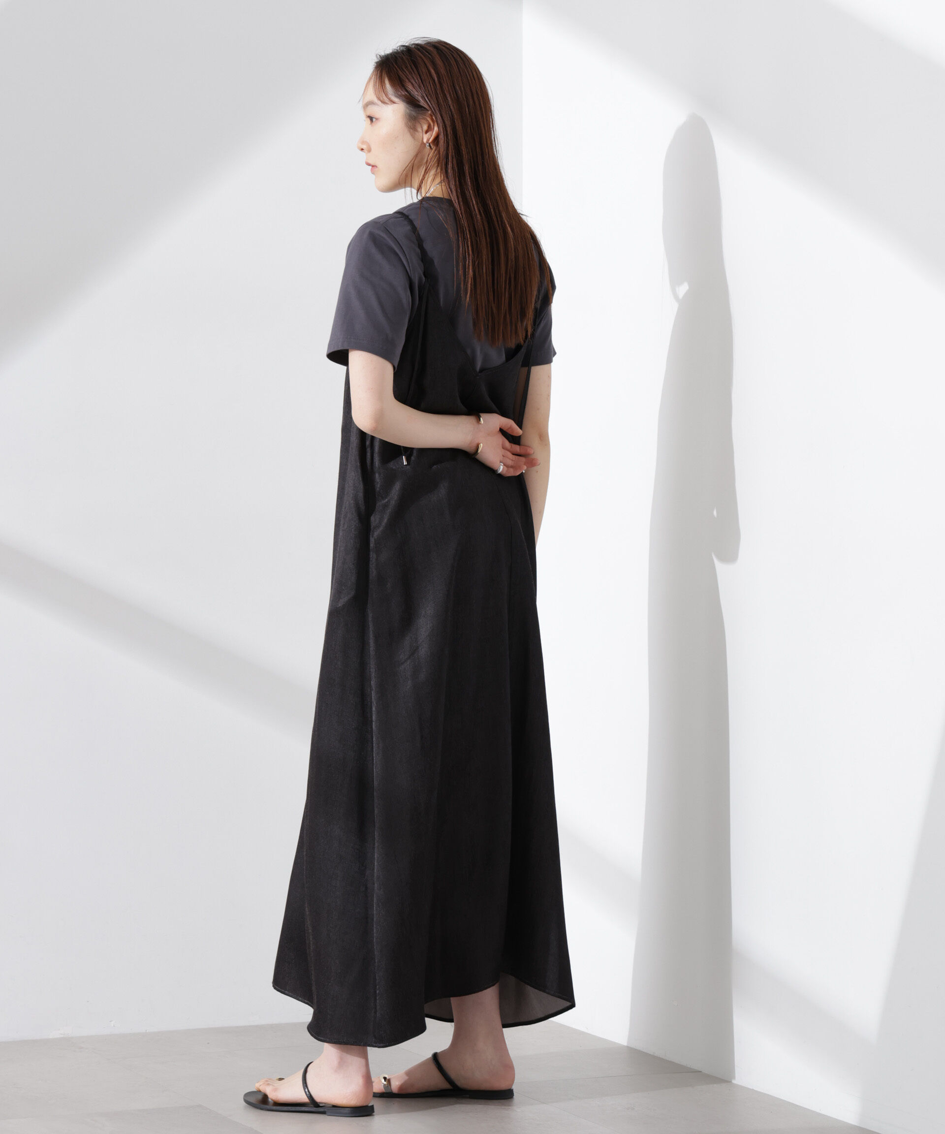 nano･universe「キャミソールフレアワンピース」|ワンピース|