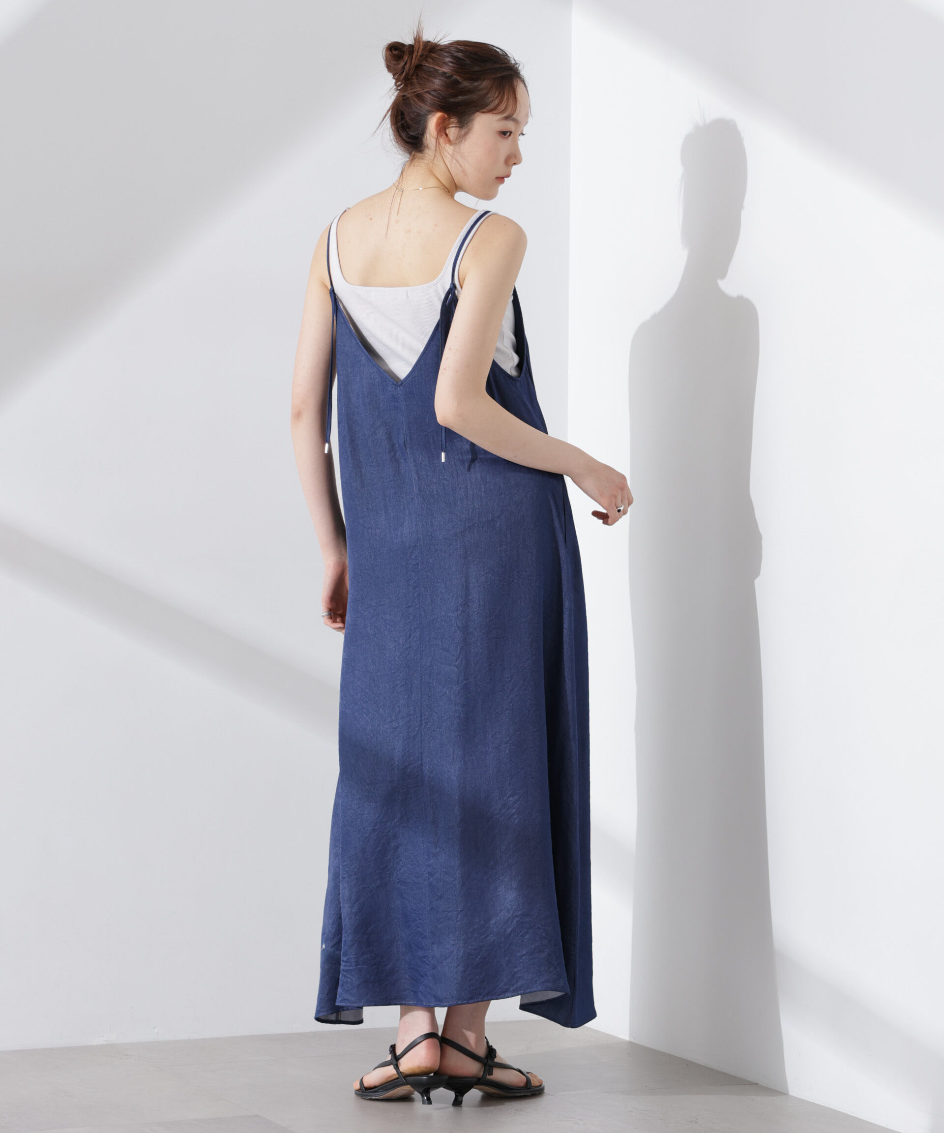 nano･universe「キャミソールフレアワンピース」|ワンピース|