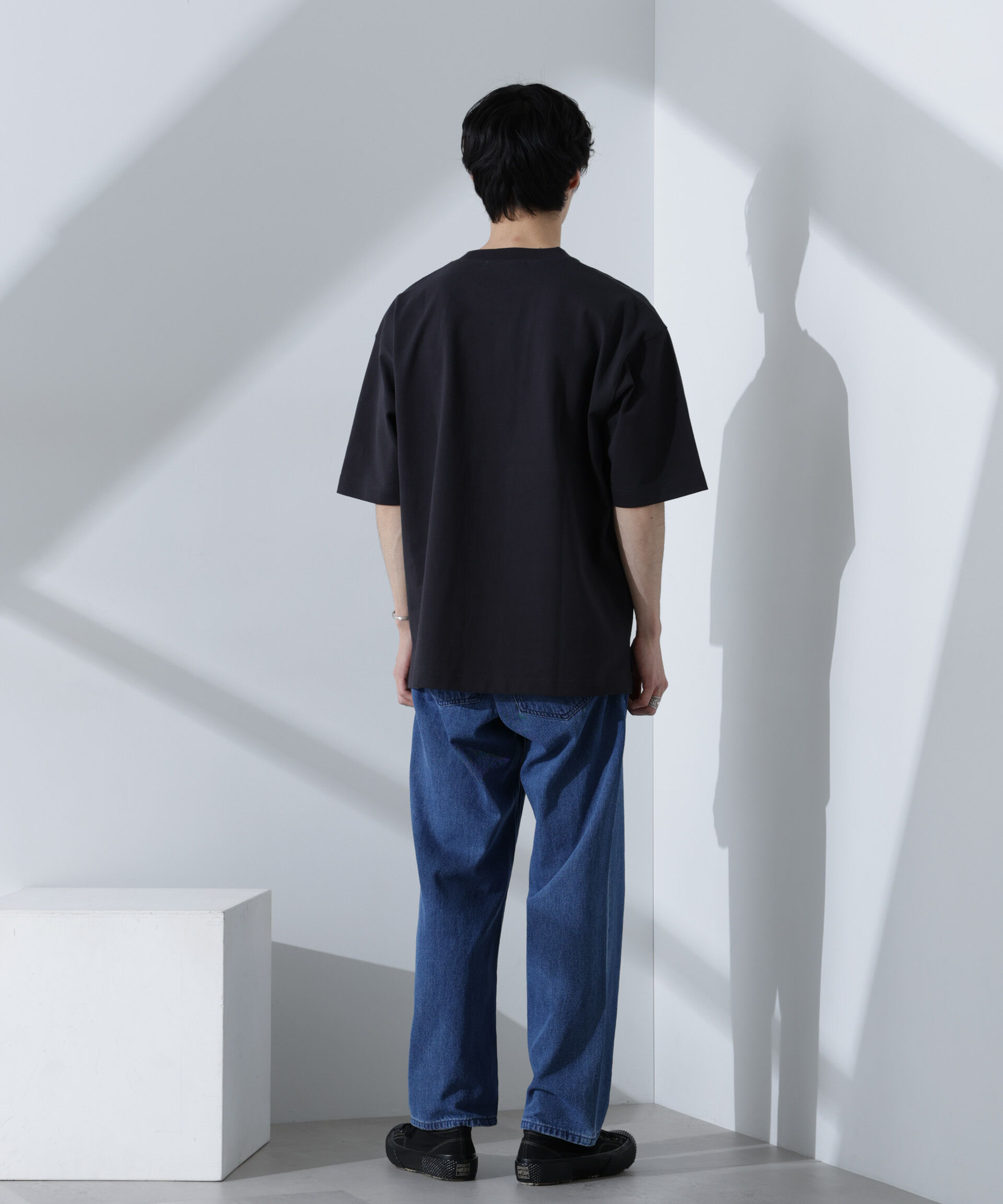 nano･universe「ヘビーオンスワイドTシャツ 半袖」|Tシャツ・カットソー|