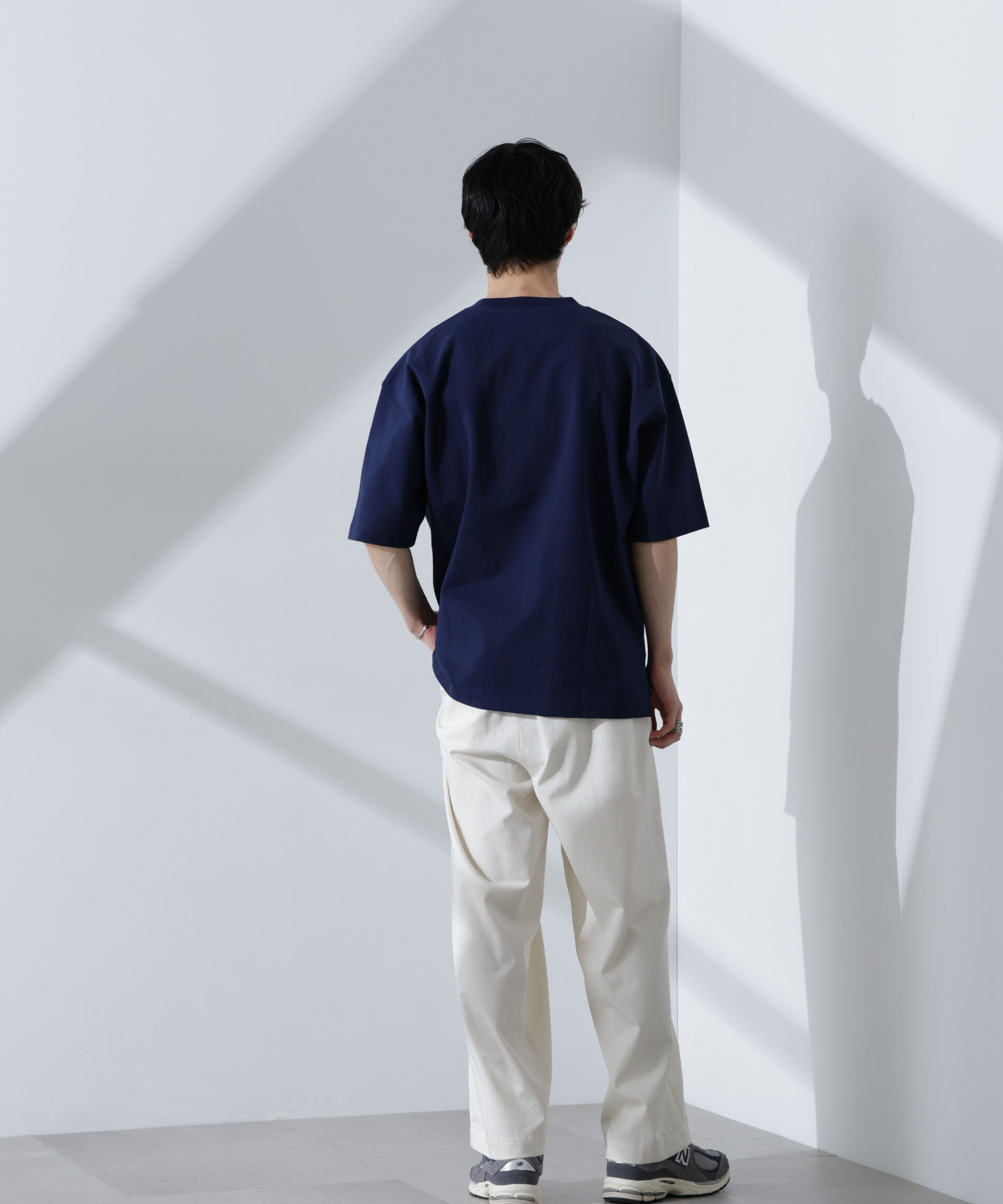 nano･universe「ヘビーオンスワイドTシャツ 半袖」|Tシャツ・カットソー|