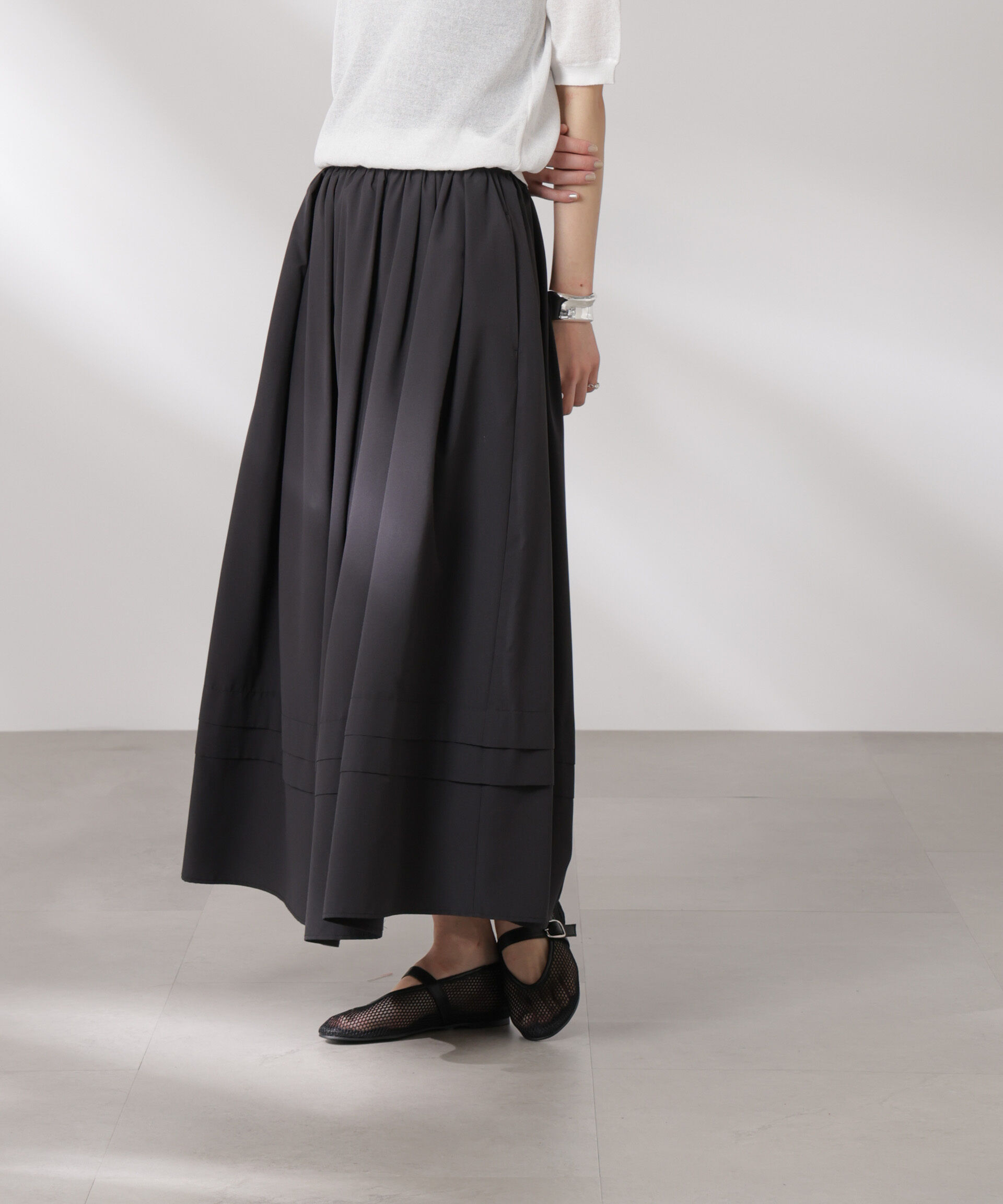 nano･universe「MINOTECH(R)イレギュラータックスカート」|スカート|