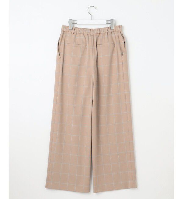 自由区「【洗える】ウィンドウペーンチェックワイド パンツ」|その他|