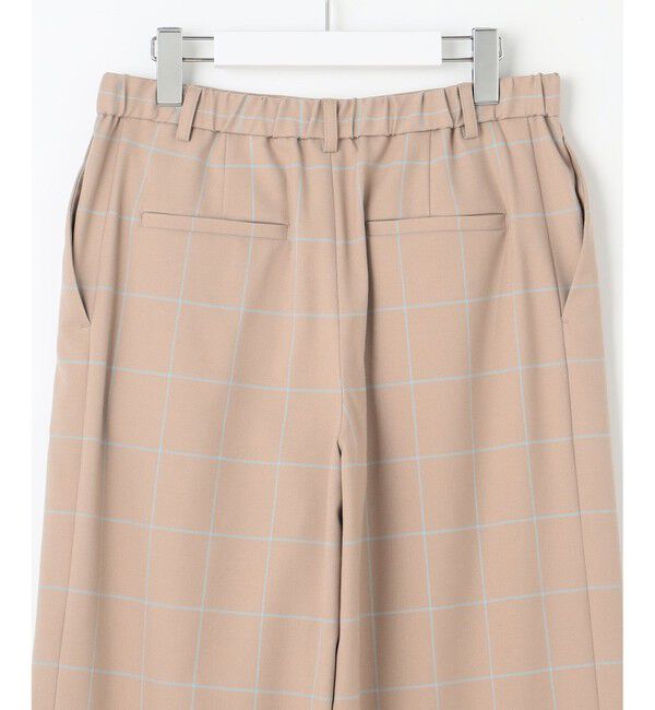 自由区「【洗える】ウィンドウペーンチェックワイド パンツ」|その他|