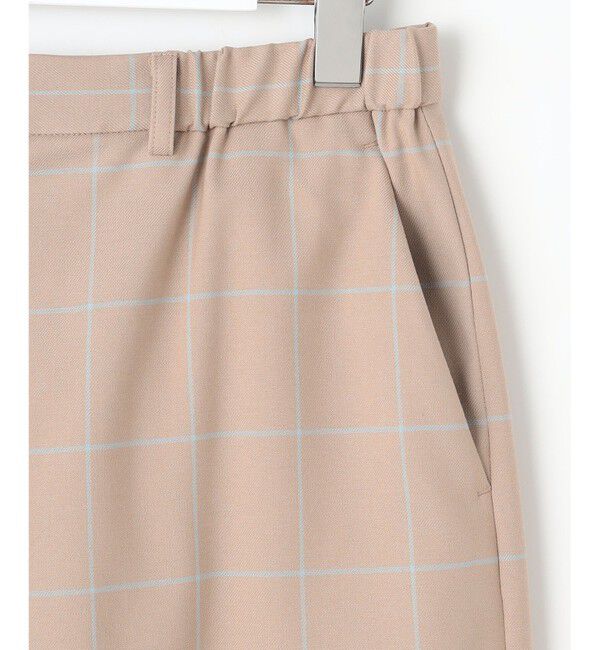 自由区「【洗える】ウィンドウペーンチェックワイド パンツ」|その他|