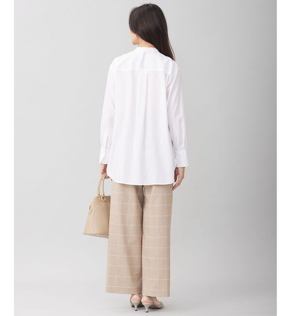 自由区「【洗える】ウィンドウペーンチェックワイド パンツ」|その他|