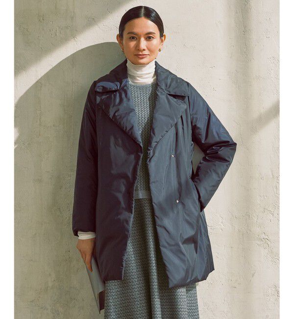 自由区「【撥水加工・洗える】ステッチレスダウン コート」|ダウン|