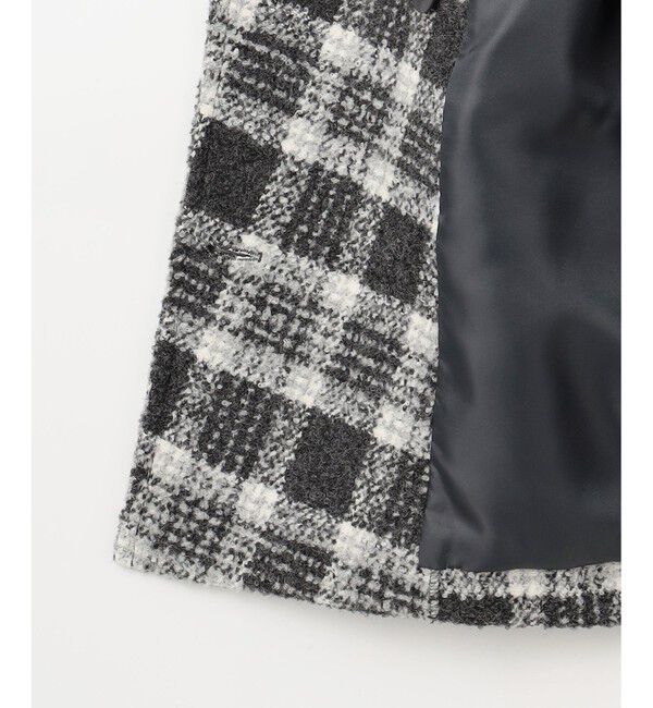 自由区「BALLIループミルドチェック コート」|その他|