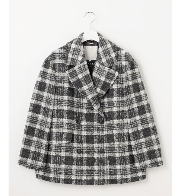 自由区「BALLIループミルドチェック コート」|その他|