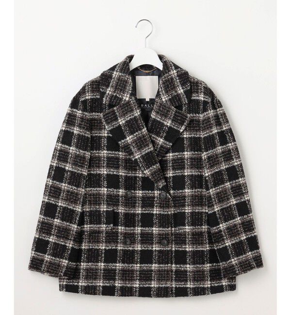 自由区「BALLIループミルドチェック コート」|その他|