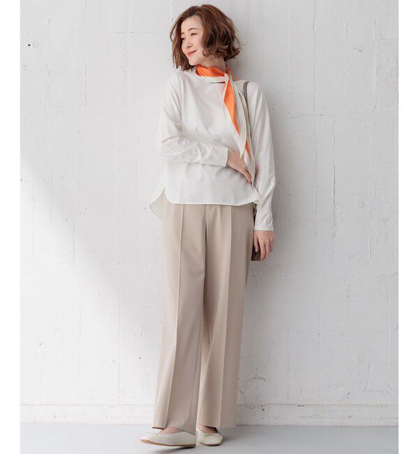 23区「【Oggi4月号掲載/洗える】ミニマルディテールプルオーバー カットソー」|Tシャツ・カットソー|