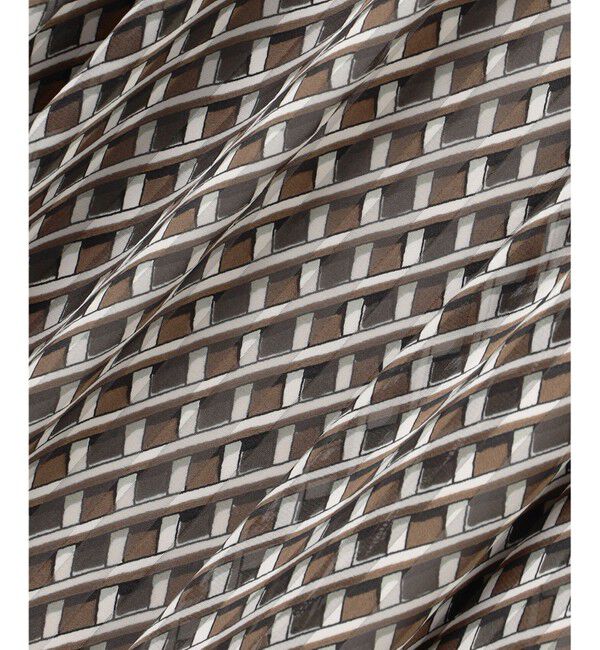 23区「【洗える】Ratti コラージュプリント ギャザースカート」|スカート|