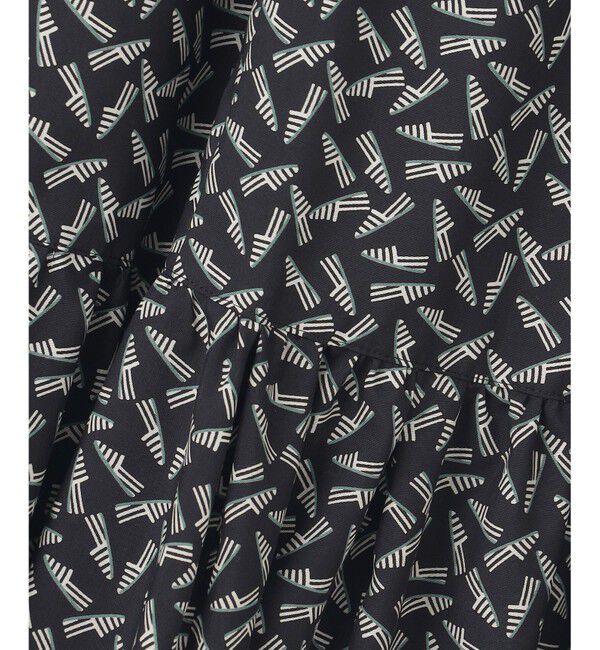 23区「【洗える】エスパドリーユプリント ティアード スカート」|スカート|