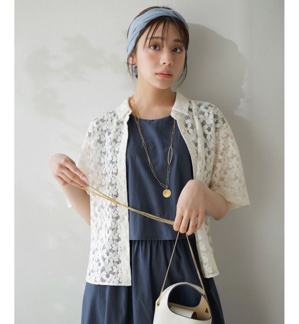 ANY SIS「【撥水・UVカット】ウォーターサイド ワンピース」|ワンピース|