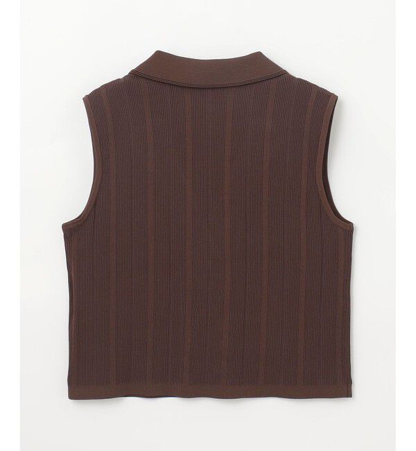 Diagram「ダブルフロントニットジレ」|ベスト・ジレ|