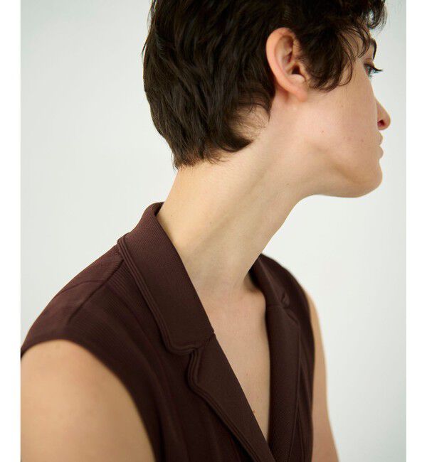 Diagram「ダブルフロントニットジレ」|ベスト・ジレ|