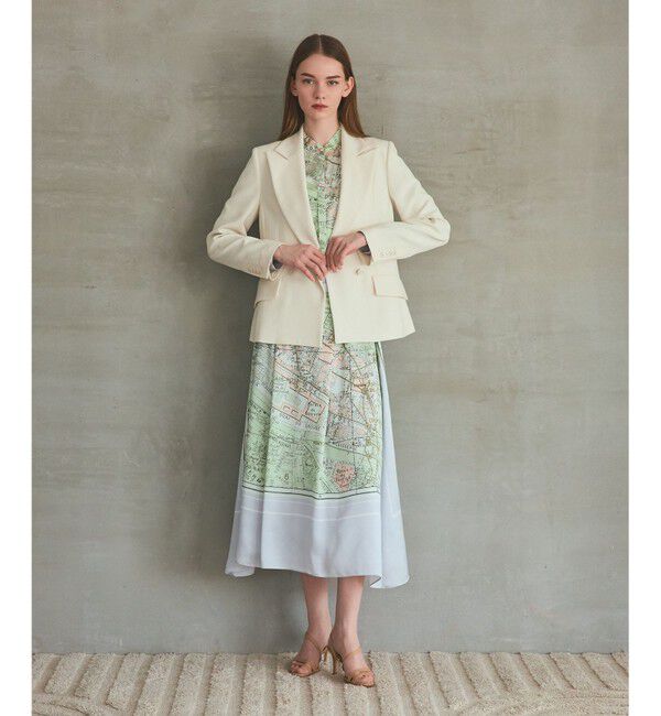 Grace Class「パリスカーフプリントブラウス」|シャツ・ブラウス|