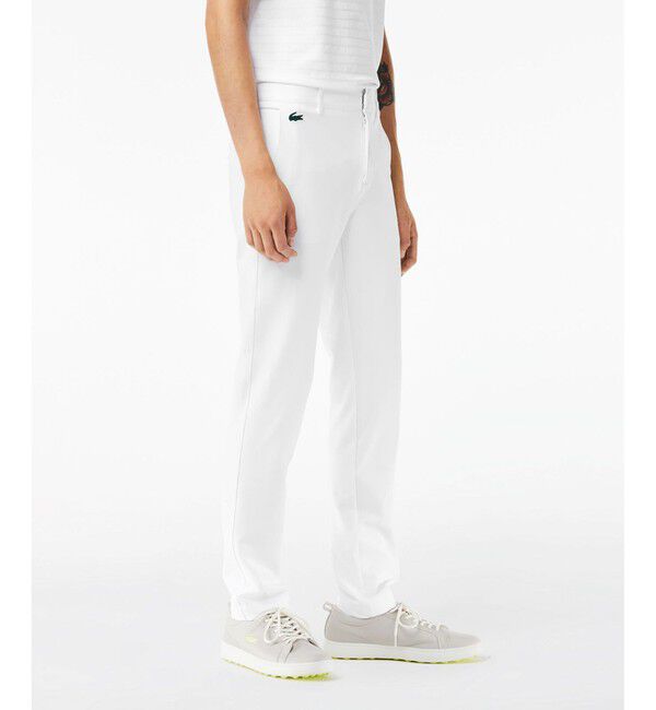 LACOSTE「撥水 ウルトラドライツイル スリムフィットゴルフパンツ チノパン」|チノ|