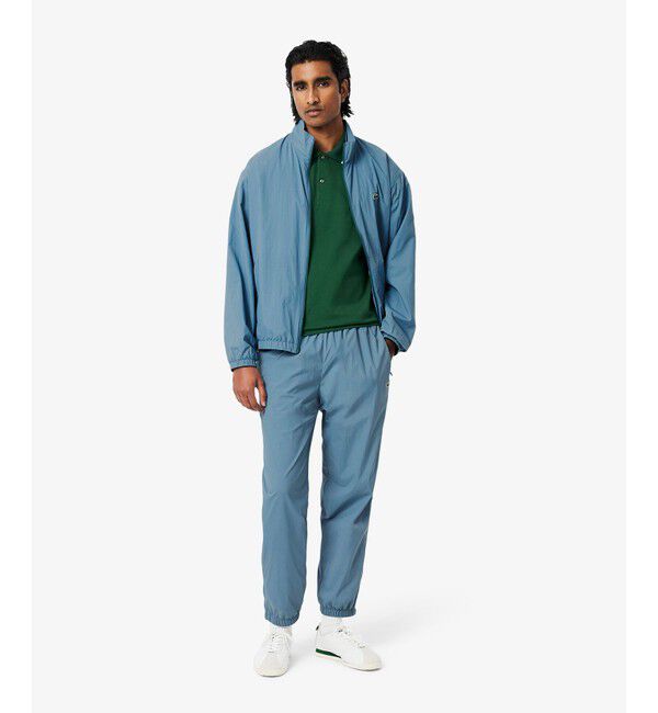 LACOSTE「ワッシャー加工 ナイロン 軽量撥水トラックパンツ」|その他|
