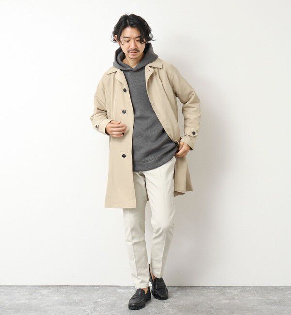 NOLLEY'S goodman「【TAION/タイオン】《ビジカジ対応》別注ステンカラーコート 25SS」|ステンカラーコート|