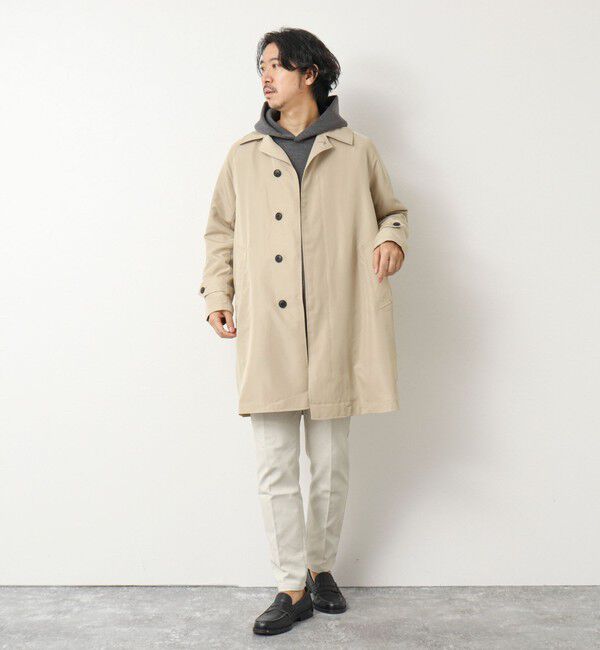 NOLLEY'S goodman「【TAION/タイオン】《ビジカジ対応》別注ステンカラーコート 25SS」|ステンカラーコート|