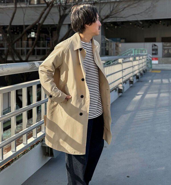 NOLLEY'S goodman「【TAION/タイオン】《ビジカジ対応》別注ステンカラーコート 25SS」|ステンカラーコート|