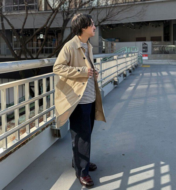 NOLLEY'S goodman「【TAION/タイオン】《ビジカジ対応》別注ステンカラーコート 25SS」|ステンカラーコート|