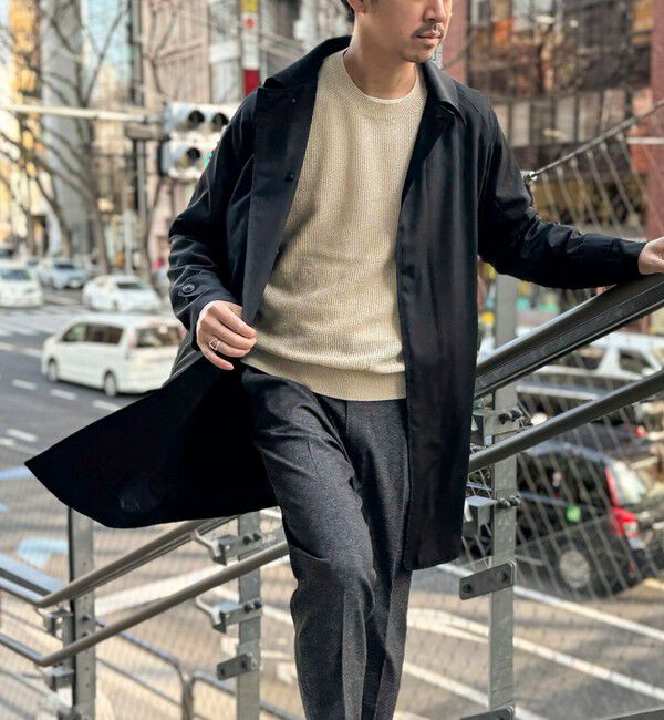 NOLLEY'S goodman「【TAION/タイオン】《ビジカジ対応》別注ステンカラーコート 25SS」|ステンカラーコート|