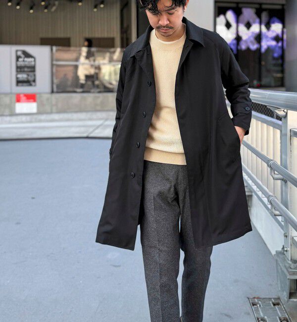 NOLLEY'S goodman「【TAION/タイオン】《ビジカジ対応》別注ステンカラーコート 25SS」|ステンカラーコート|