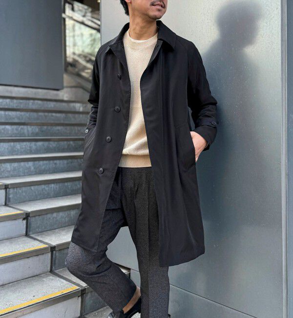 NOLLEY'S goodman「【TAION/タイオン】《ビジカジ対応》別注ステンカラーコート 25SS」|ステンカラーコート|