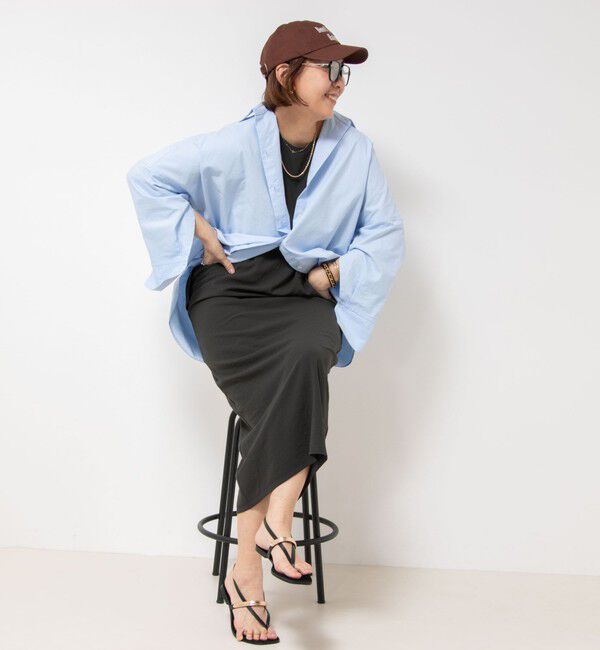 NOLLEY'S「【MAQWEL/マクウェル】オックスシャツ」|シャツ・ブラウス|