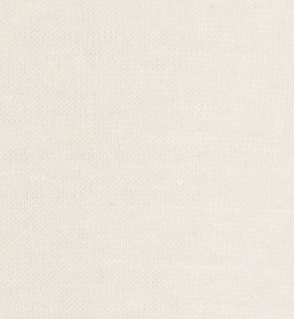 NOLLEY'S「《アンサンブル対応》《手洗い可能》フレンチリネン5分袖プルオーバーニット」|ニット・セーター|