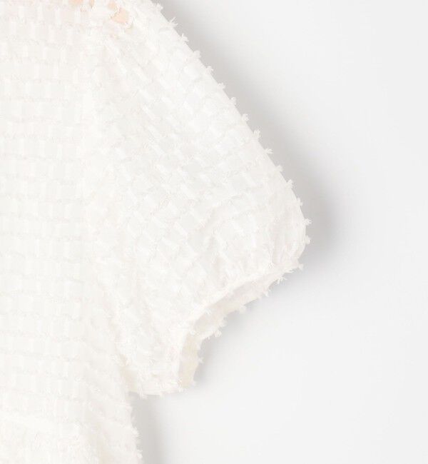 NOLLEY'S「カットジャガードペプラムブラウス」|シャツ・ブラウス|