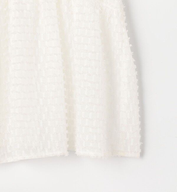 NOLLEY'S「カットジャガードペプラムブラウス」|シャツ・ブラウス|