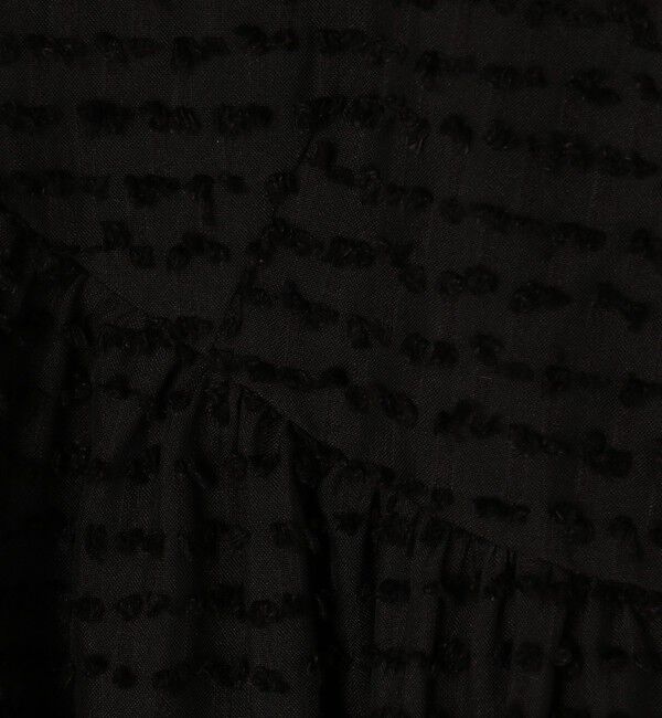 NOLLEY'S「カットジャガードペプラムブラウス」|シャツ・ブラウス|