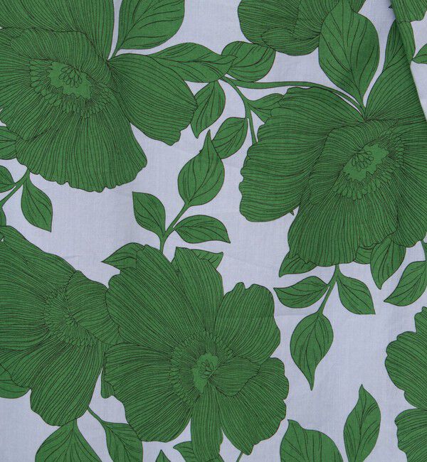 NOLLEY'S「フラワープリント＆ムジキャミワンピース」|ワンピース|