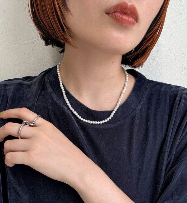 fredy emue「ランダムパールアジャストネックレス」|ネックレス|