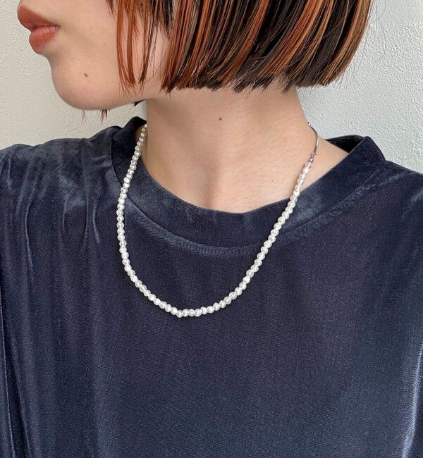 fredy emue「ランダムパールアジャストネックレス」|ネックレス|