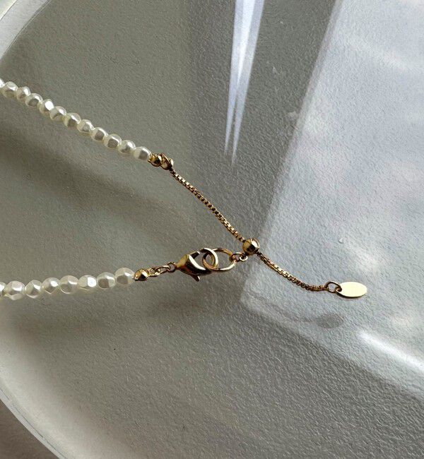 fredy emue「ランダムパールアジャストネックレス」|ネックレス|