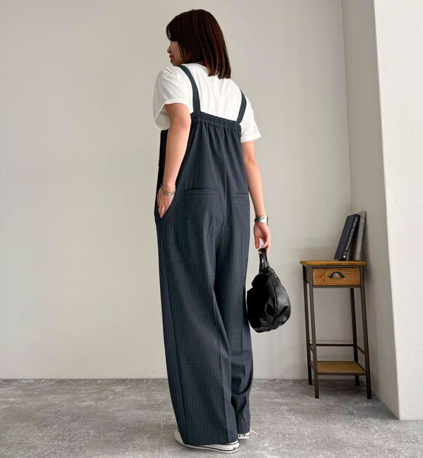 fredy emue「【WEB限定カラーあり】サテン半袖Tシャツブラウス」|シャツ・ブラウス|