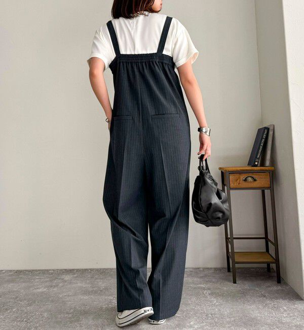 fredy emue「【WEB限定カラーあり】サテン半袖Tシャツブラウス」|シャツ・ブラウス|