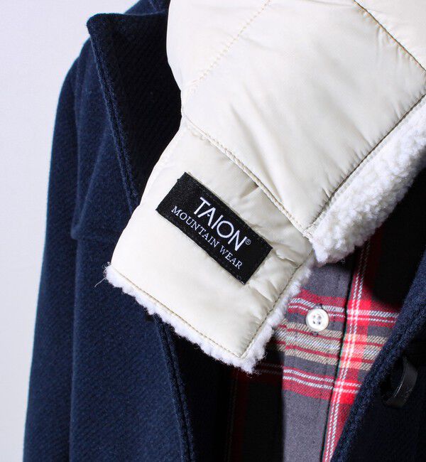 GLOSTER「【TAION/タイオン】マウンテン リバーシブル ダウン&times;ボア マフラー」|マフラー|