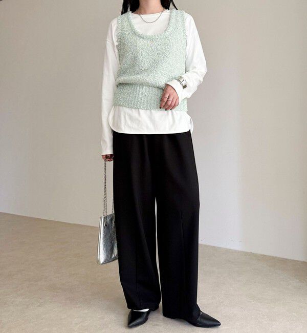 fredy emue「【セットアップ対応】ポンチイージーカーブパンツ」|チノ|