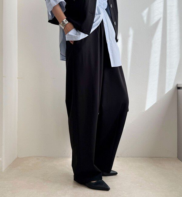 fredy emue「【セットアップ対応】ポンチイージーカーブパンツ」|チノ|