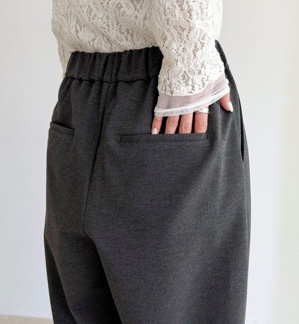 fredy emue「【セットアップ対応】ポンチイージーカーブパンツ」|チノ|