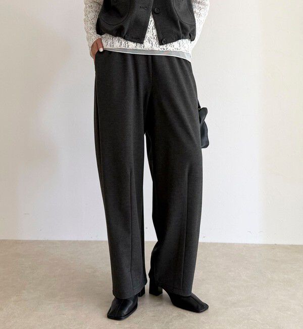 fredy emue「【セットアップ対応】ポンチイージーカーブパンツ」|チノ|