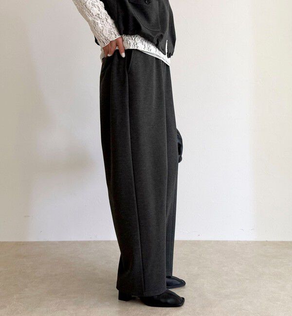 fredy emue「【セットアップ対応】ポンチイージーカーブパンツ」|チノ|