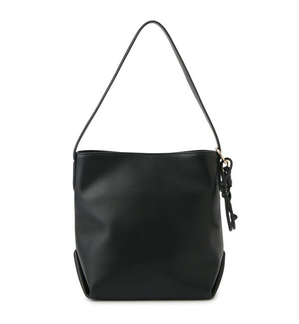 スプリットレザーミドルトートバッグ/バケットバッグ［WEB限定カラー