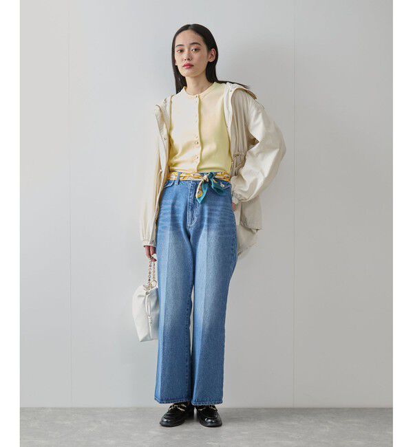 VIS「【洗える】ダブルハートボタンカーディガン」|カーディガン|