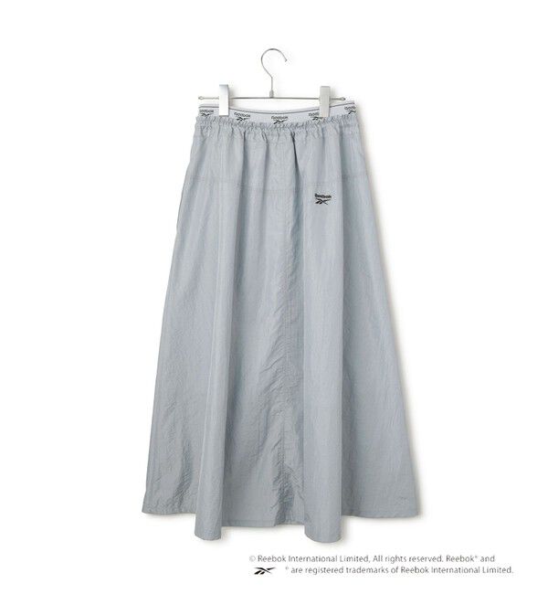 VIS「【Reebok】VIS別注ロゴベルトフレアースカート」|スカート|