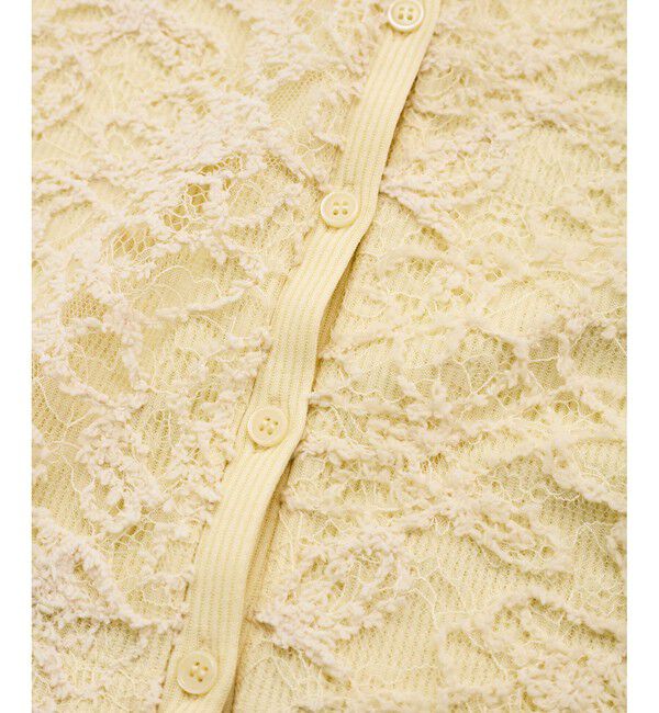 VIS「レースドッキングカーディガン」|カーディガン|